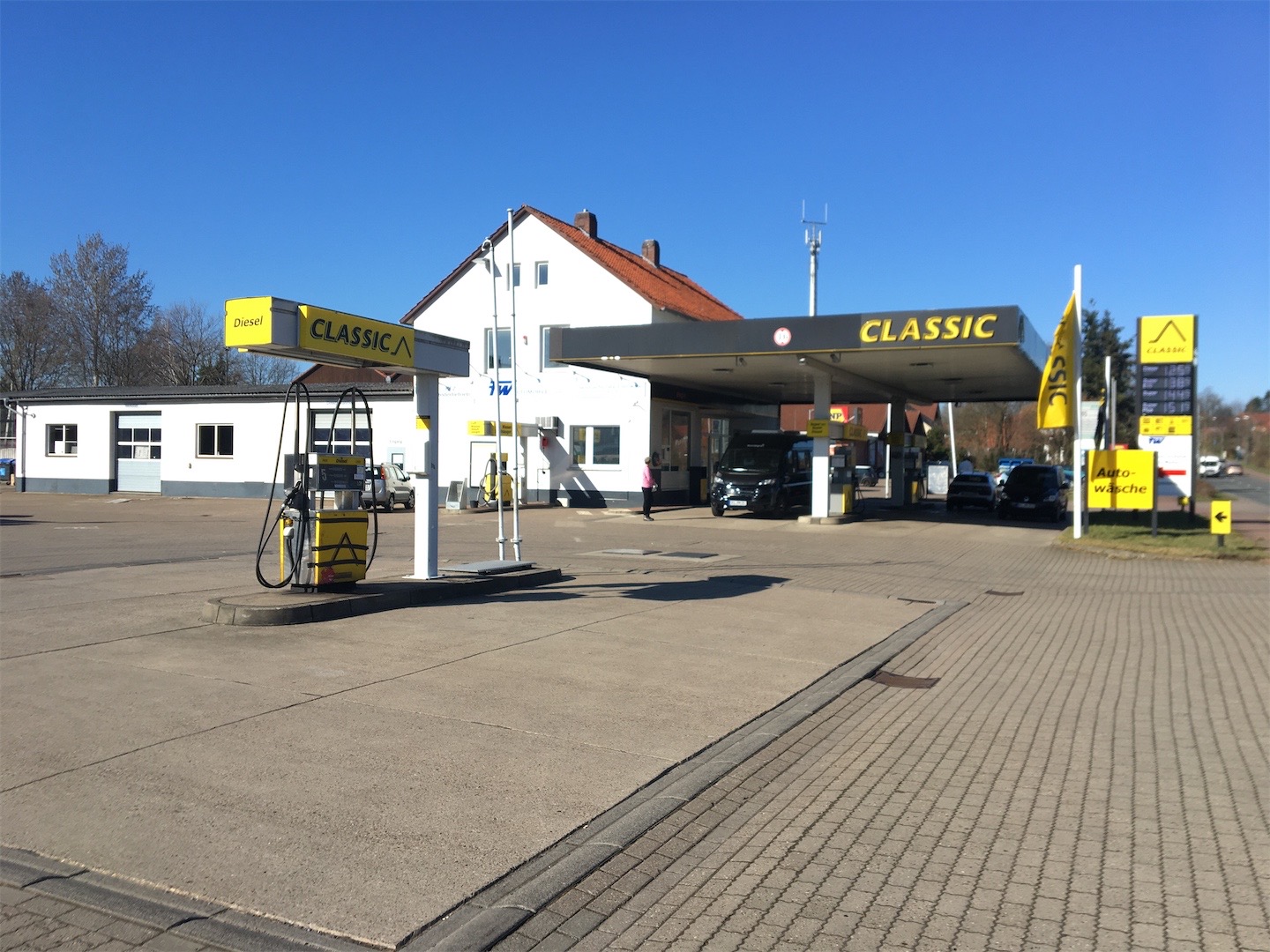Umbau Tankstelle & PKW-Werkstatt