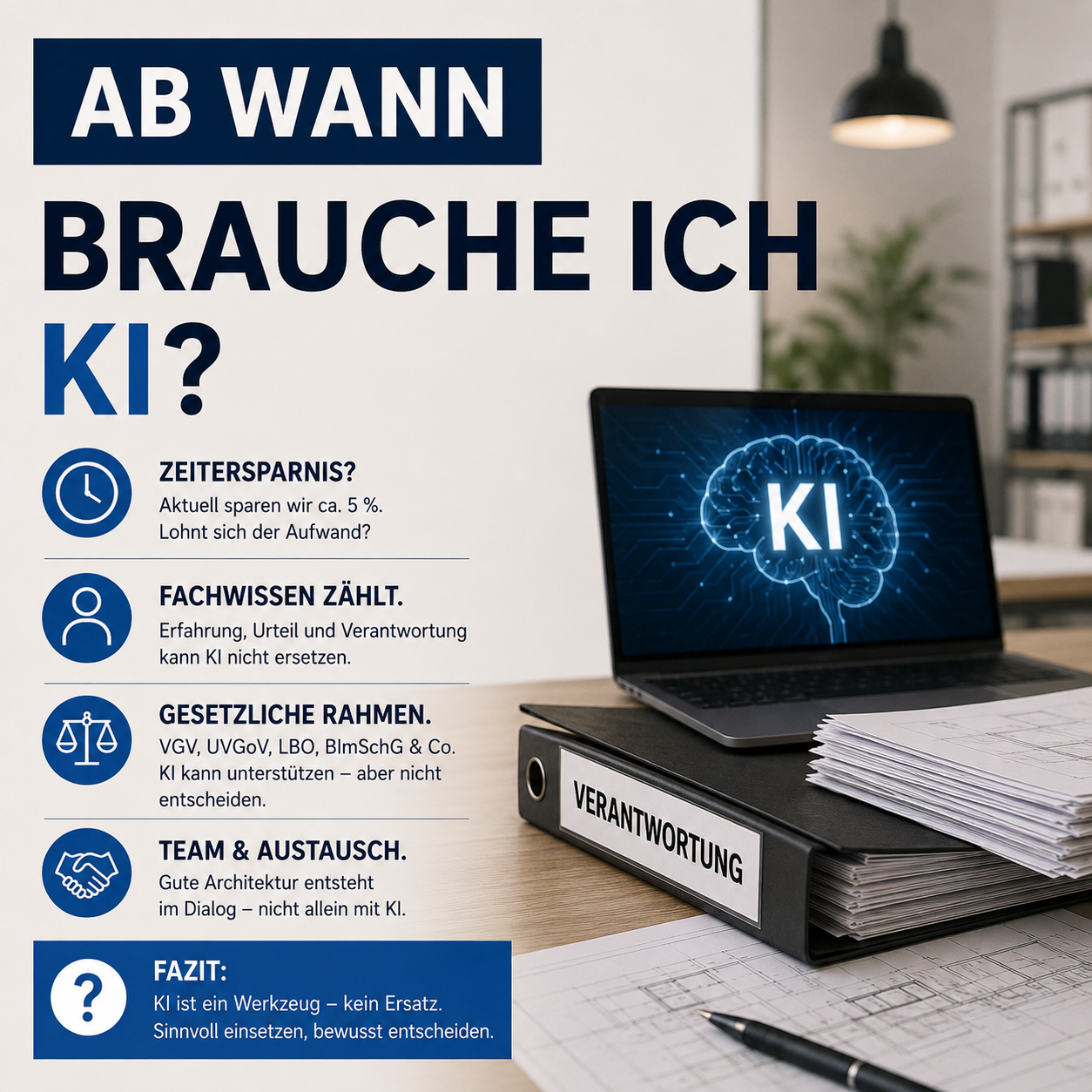 Ab wann brauche ich KI?
