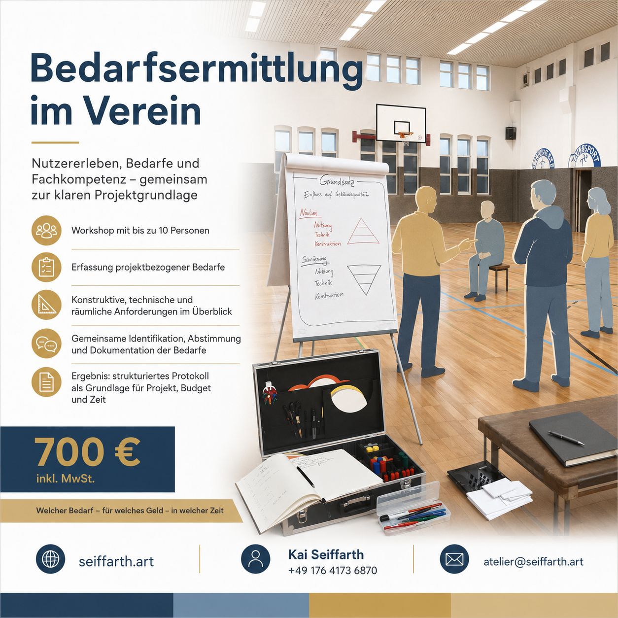 Workshop für Vereine zur Bedarfsermittlung